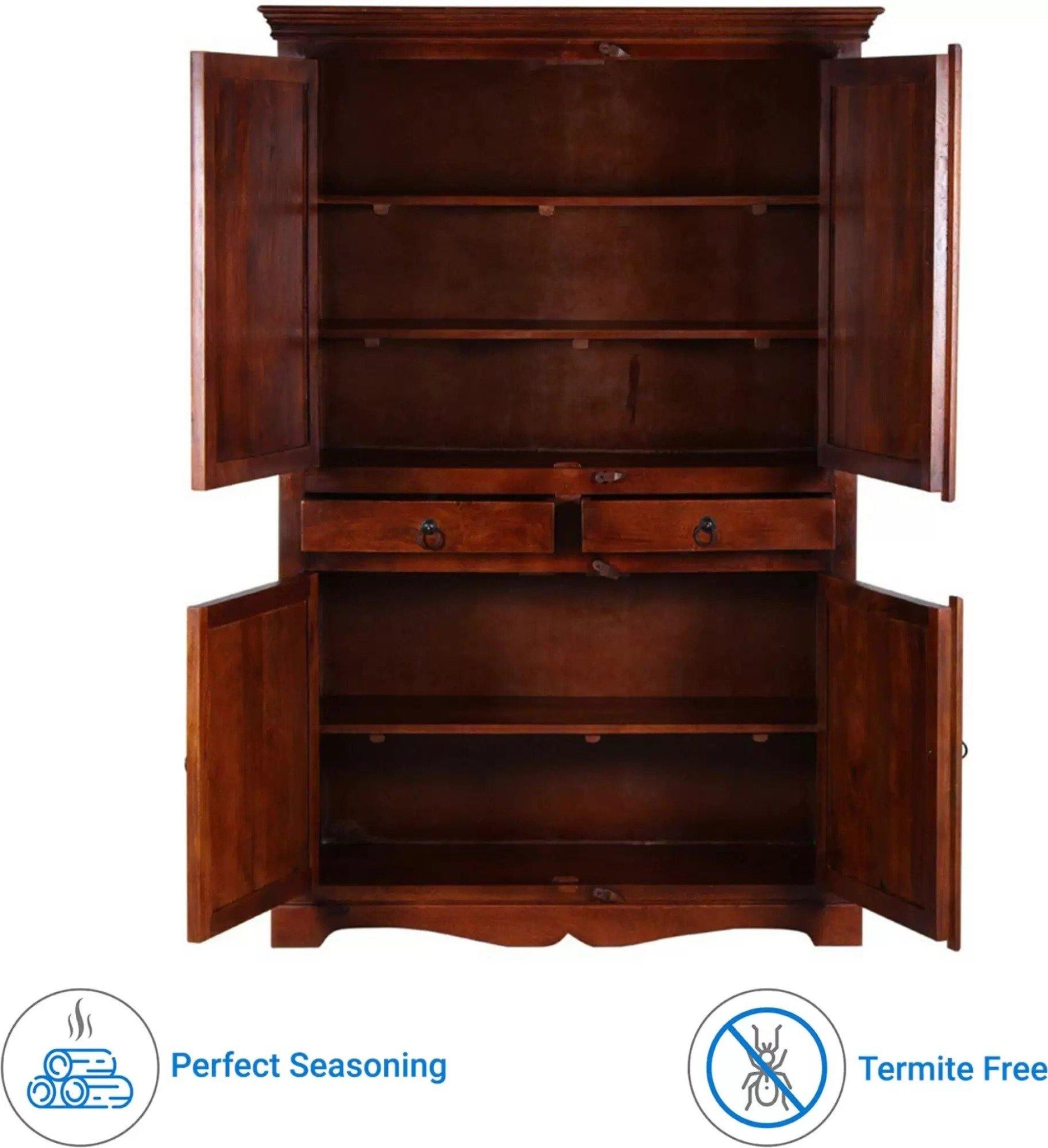 Premium Teak Wood Wardrobe