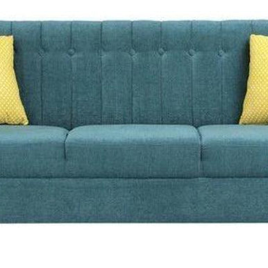 Contemporary Style Sofa Set In Blue Color - WoodenTwist
