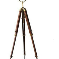 Brass Tripod Lamp Home Decor - WoodenTwist