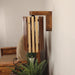 Hexa Brown Wooden Wall Light - WoodenTwist