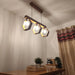 Hexagram Brown 3 Series Hanging Lamp - WoodenTwist