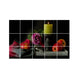 Waterproof Kitchen Fruit a rose Embroidery Wall Sticker - WoodenTwist
