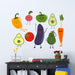 Vegetables Wall Sticker for Living Room - WoodenTwist