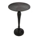The Carla Side Table by Décor de Maison in Classical design in Raw Black Finish - WoodenTwist