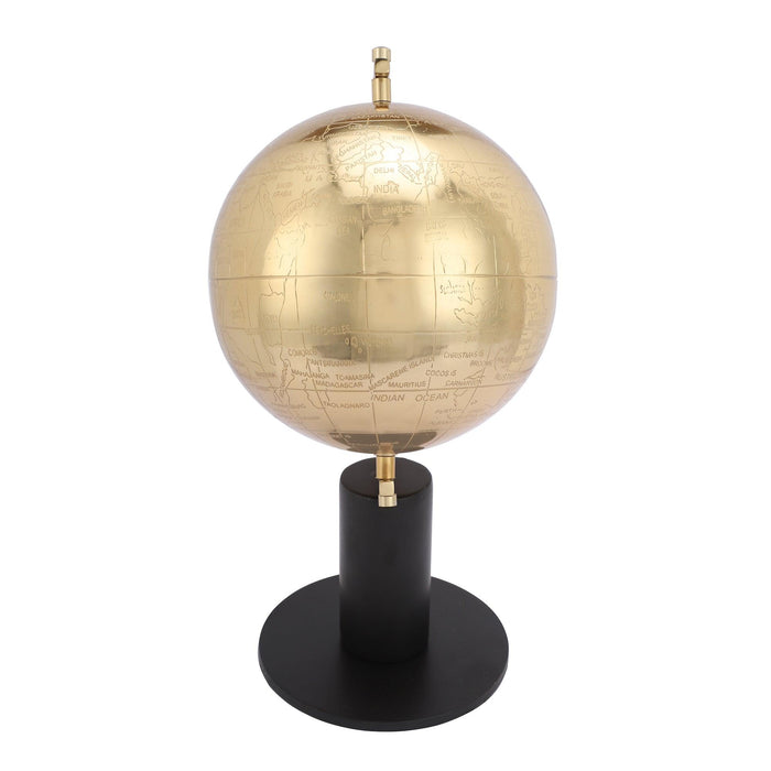 "Pompous Globe" Gold - WoodenTwist