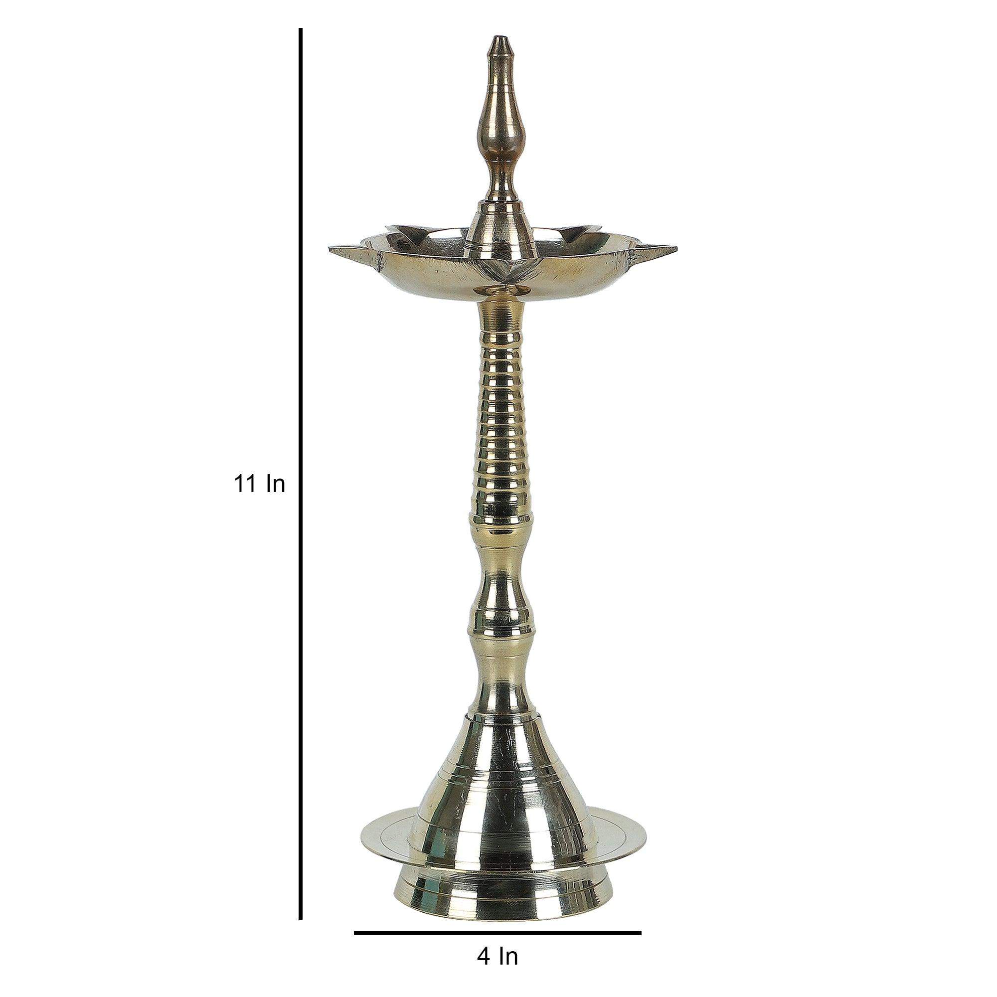 Brass Kerela Deepak Set of 2 - WoodenTwist