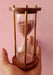 5 Minutes Brass and Wood Sand Timer Hourglass Sand Timer Brass Sand - WoodenTwist