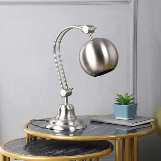 The "Globe Poulsen" Double adjustable Lamp by Décor de Maison in Silver Pewter - WoodenTwist
