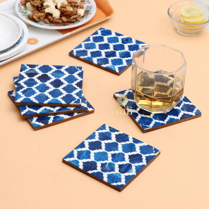 Tea Coasters for Home and Dining Table ( set of 4 ) - WoodenTwist