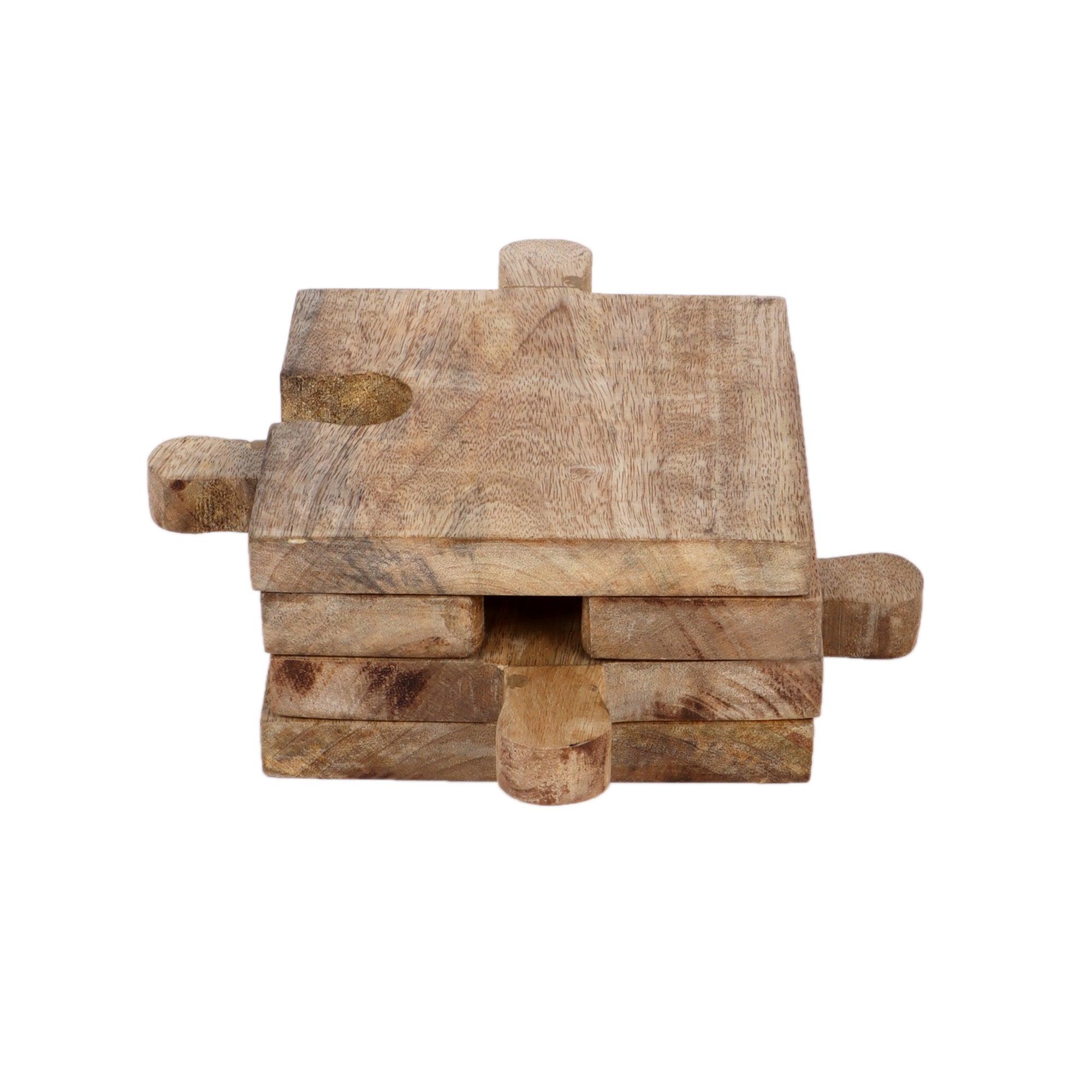 Mangowood Puzzle Platter - WoodenTwist