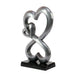 Family Heart Black Base Small Sculpture - WoodenTwist
