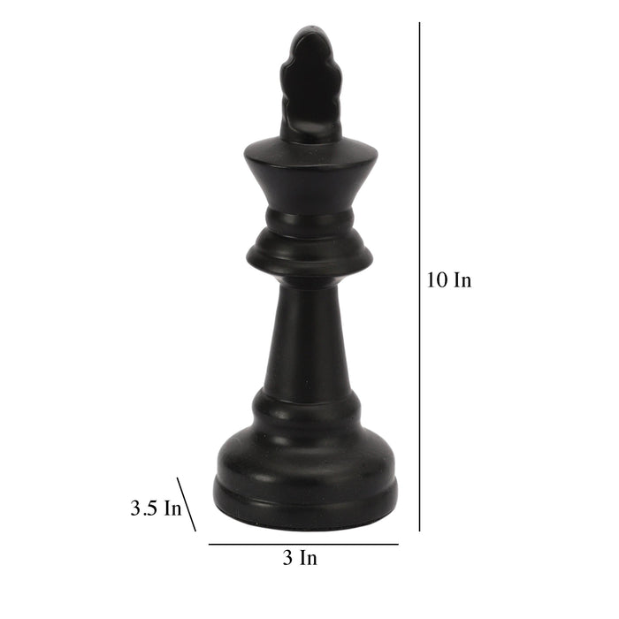 Chess King Black Over-Size - WoodenTwist