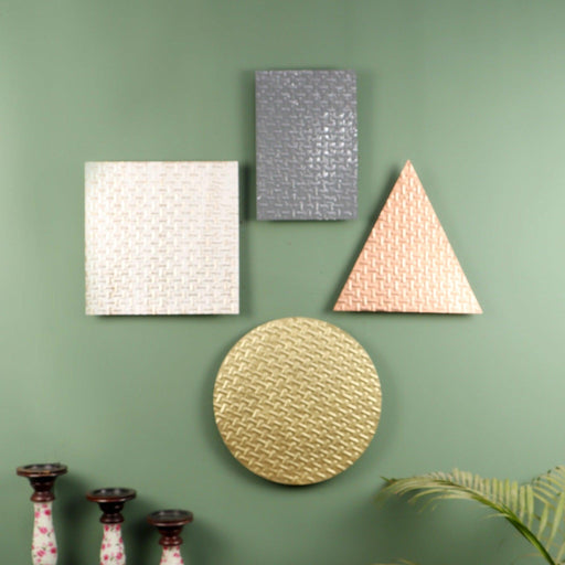 Shapes Wall Decors Set of 4 - WoodenTwist