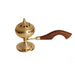 Brass Lobaan with Wooden Handle - WoodenTwist