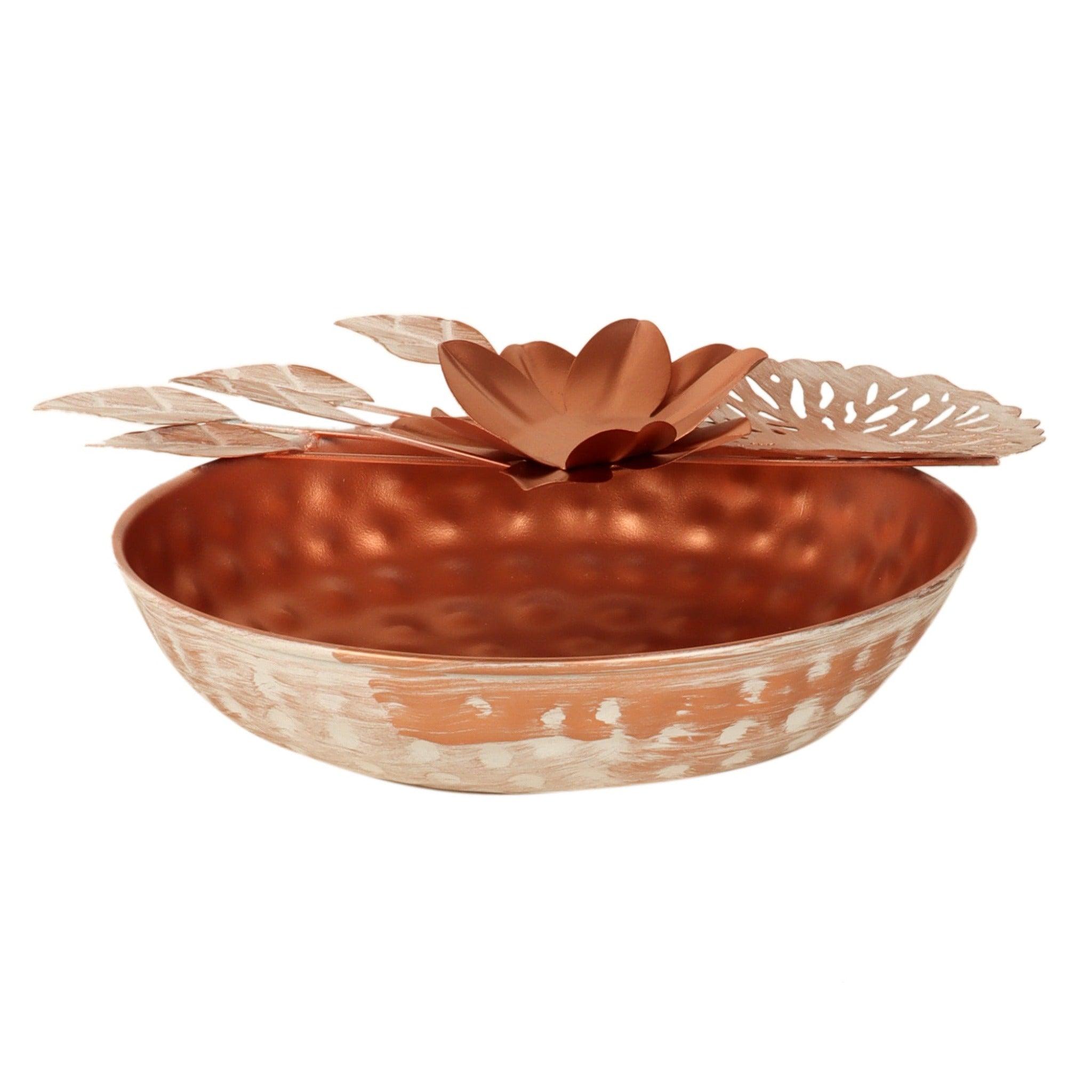 Copper FLower Urli Set of 3 - WoodenTwist