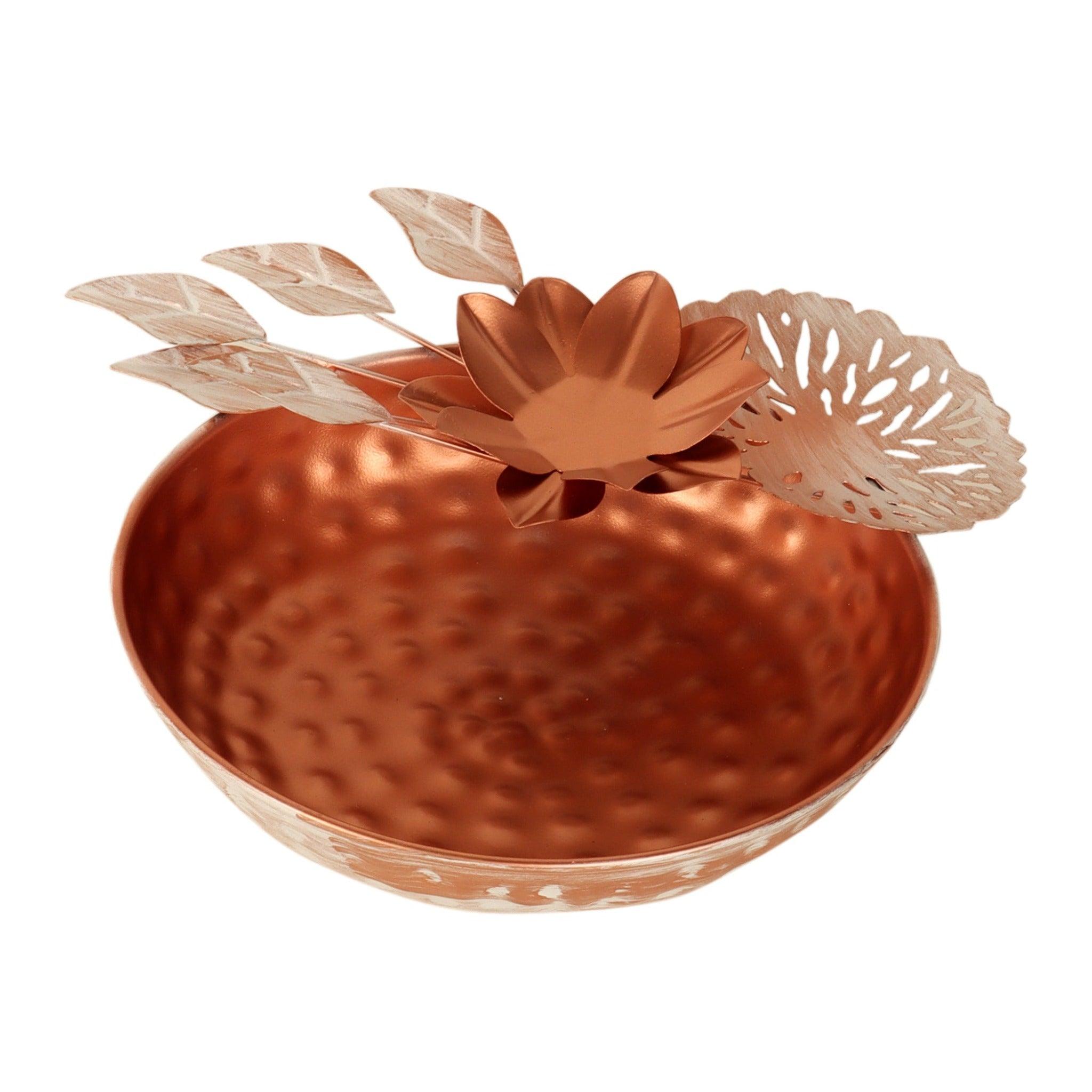 Copper FLower Urli Set of 3 - WoodenTwist