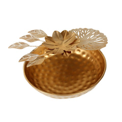 Gold FLower Urli Set of 3 - WoodenTwist