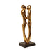 Couple Statue Gold - WoodenTwist