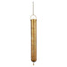 Hand Crafted cylindrical hanging T light holder with 5 candles in a fine etched mesh designer - WoodenTwist