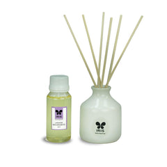 Reed Diffuser Set Lavender Fragrance - WoodenTwist