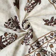 Rajasthani Jaipuri Classy Cotton Block Print bed sheets - WoodenTwist