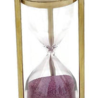 5 Minutes Brass Sand Timer Hourglass - WoodenTwist