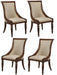 Royal Hand Craved Wooden Dining Chair (Set of 4) - WoodenTwist
