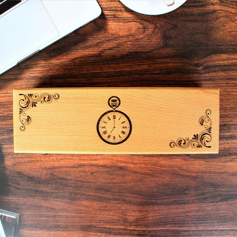 Handcrafted Wooden Watch Storage Box - WoodenTwist