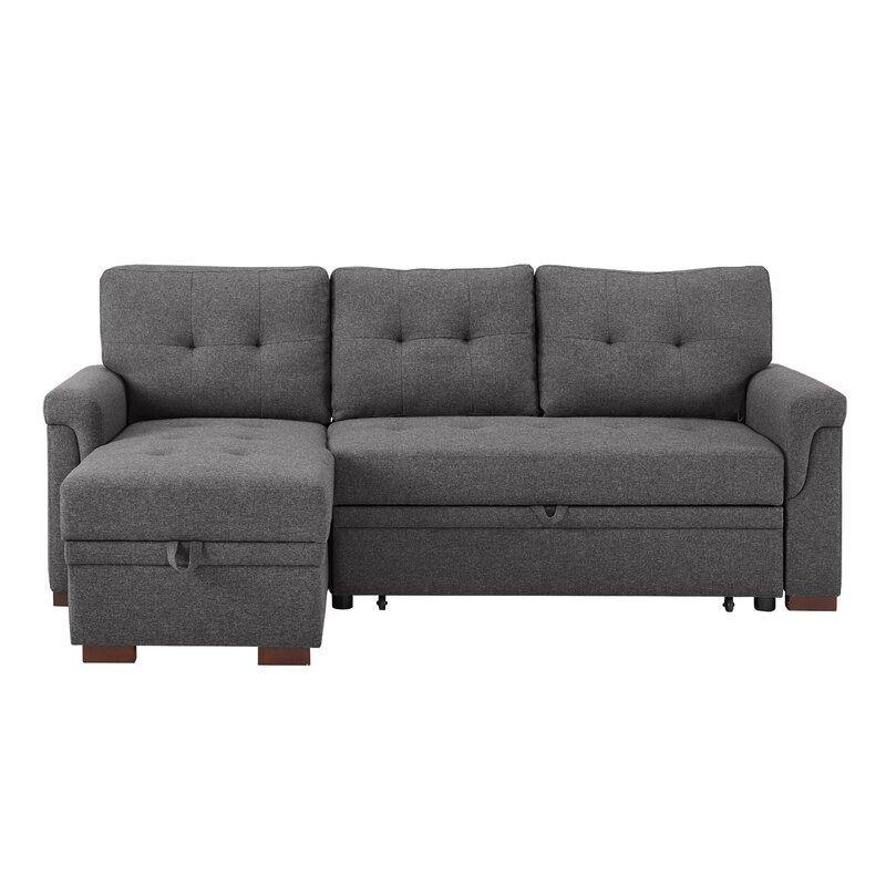 Altin Premium Reversible Sleeper Sofa & Chaise - WoodenTwist