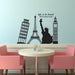 "Life Is to Travel" Wall Sticker for Living Room - WoodenTwist