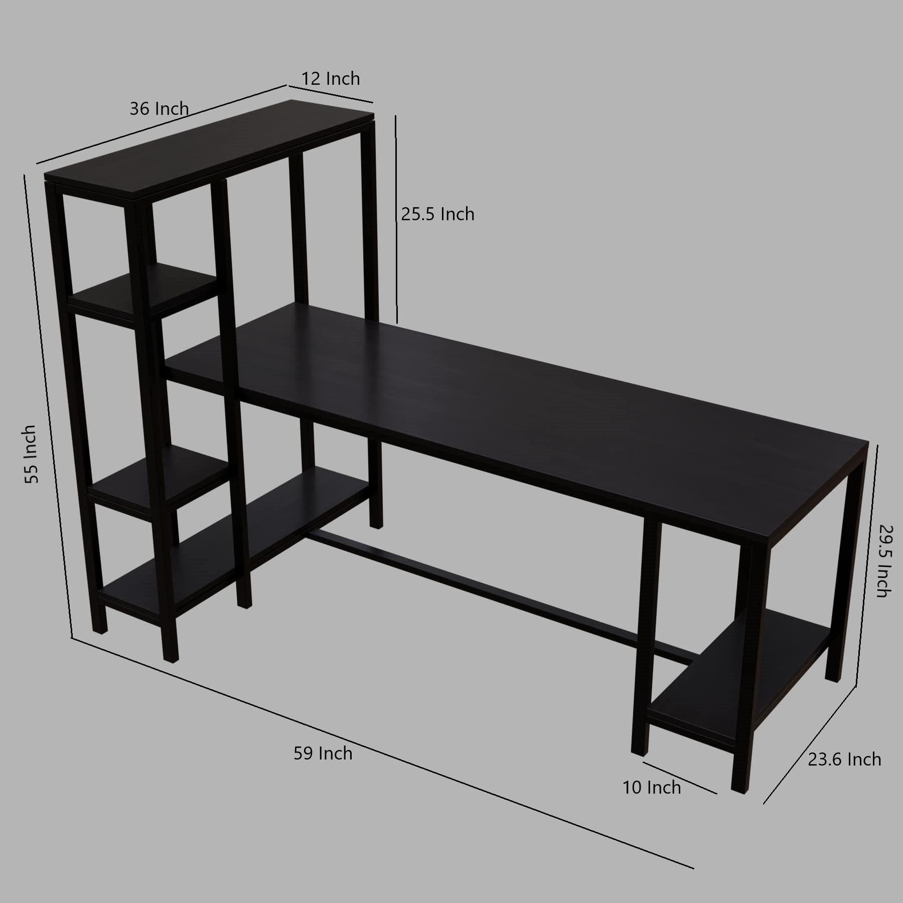 MALLIUM Gaming Desk in Beige finish - WoodenTwist