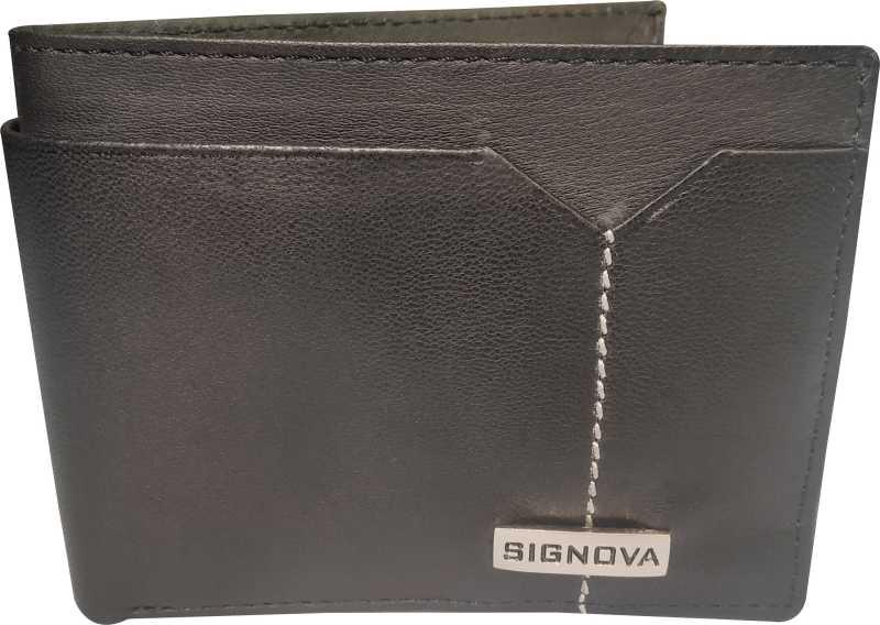 Men Brown, White Artificial Leather Wallet (3 Card Slots) - WoodenTwist