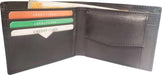 Men Brown, Red Artificial Leather Wallet (3 Card Slots) - WoodenTwist