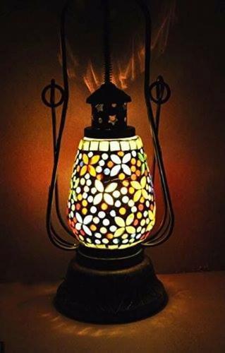 Mosiac Medium Lantern - WoodenTwist