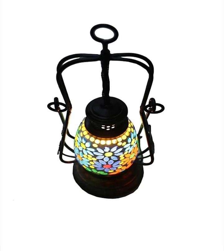 Mosiac Medium Lantern - WoodenTwist