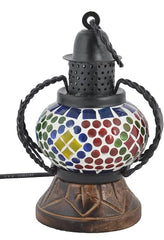 Mosiac Small Lantern - WoodenTwist