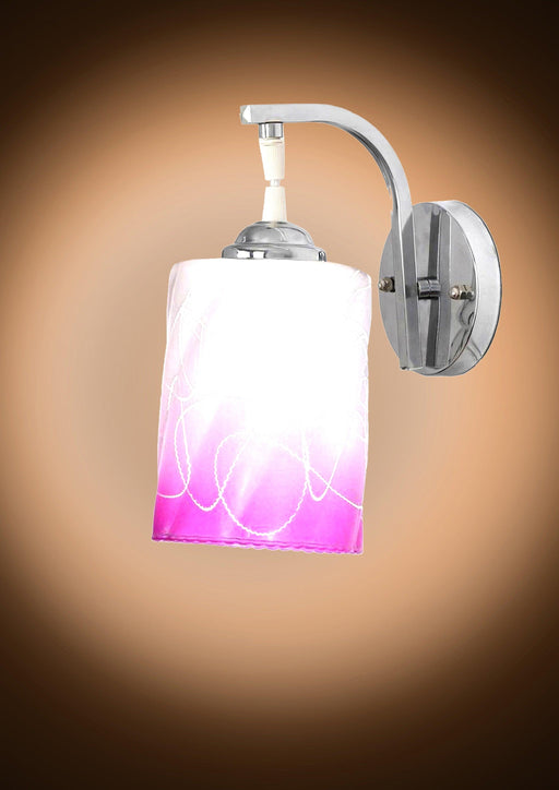 Decorative Wall Light With Steel Base (Multicolor) - WoodenTwist