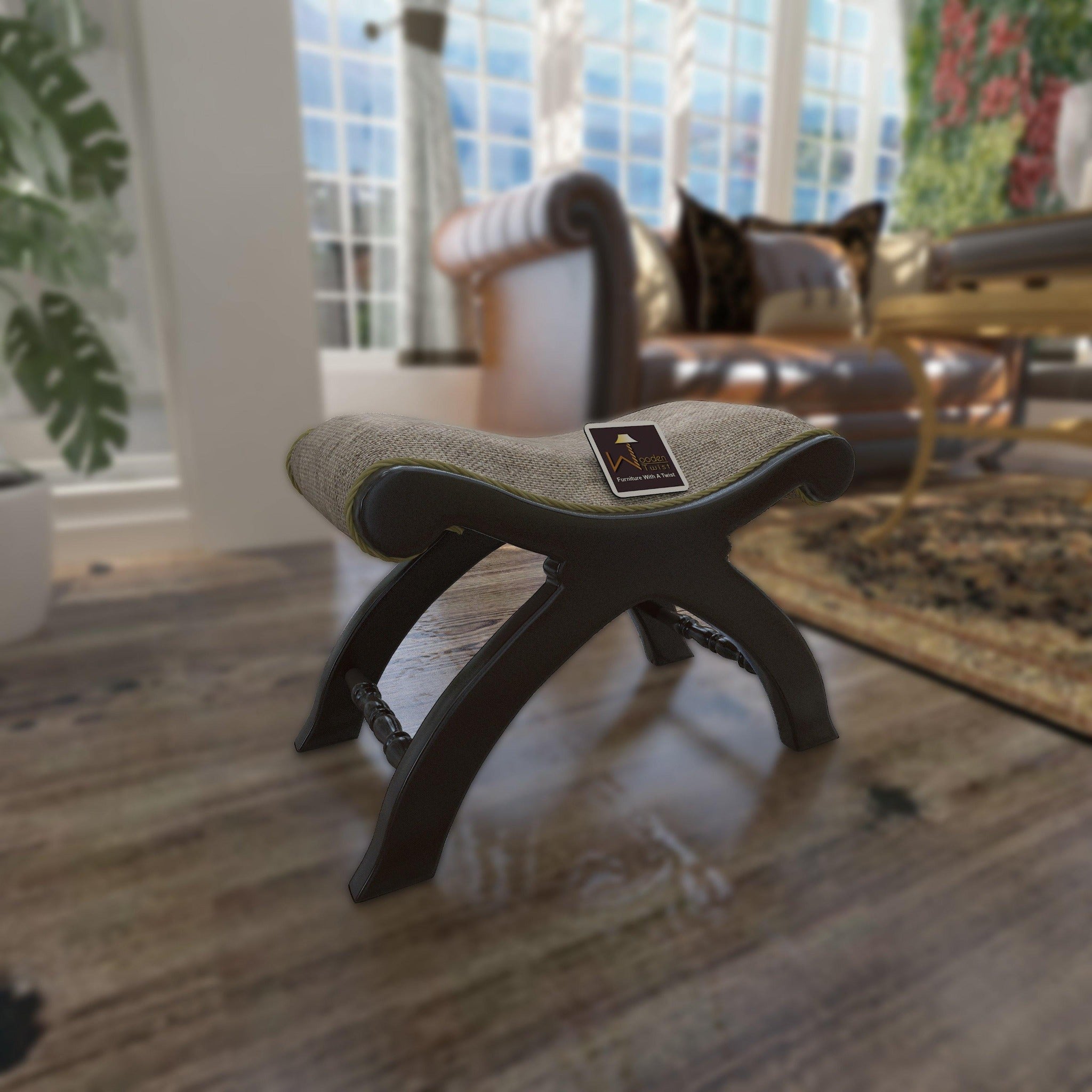 wooden stool