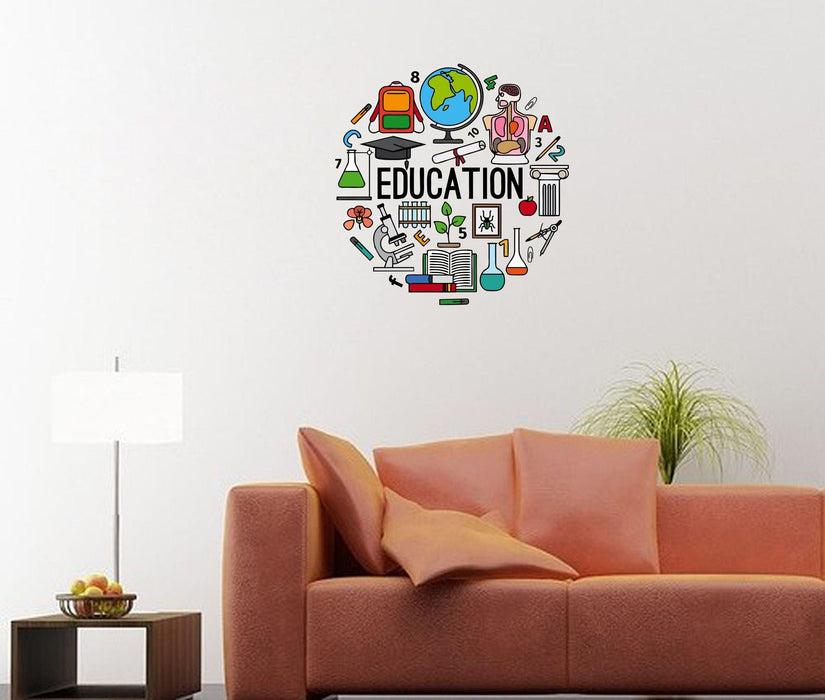 "Education" Wall Sticker - WoodenTwist