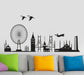City Scenes Wall Sticker for Living Room - WoodenTwist