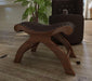 Wooden Stool Chair with Cushion - WoodenTwist