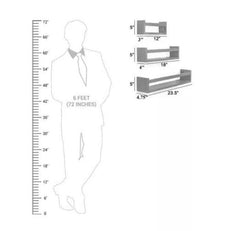 Wooden Wall Decor Multipurpose Kitchen Wall Rack - WoodenTwist