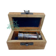 Marine Telescope Nautical Antique Solid Brass Pirate Spyglass 4