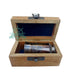Marine Telescope Nautical Antique Solid Brass Pirate Spyglass 4" Wooden Box Gift - WoodenTwist