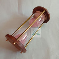 Metal Brass Antique Sand Clock - Styled Setting