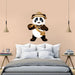 Panda Wearing a Hat' Wall Sticker - WoodenTwist