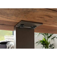 Union Rustic Live-Edge Dining Table - WoodenTwist