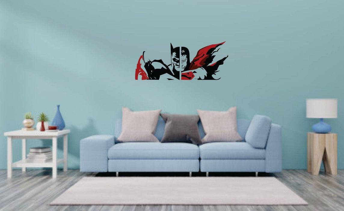 Batman Avenger Wall Sicker for Boys Room, Lving Room - WoodenTwist