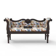 Handicraft Wooden Settee Living Room Couch Sofa ( 2 Seater ) - WoodenTwist