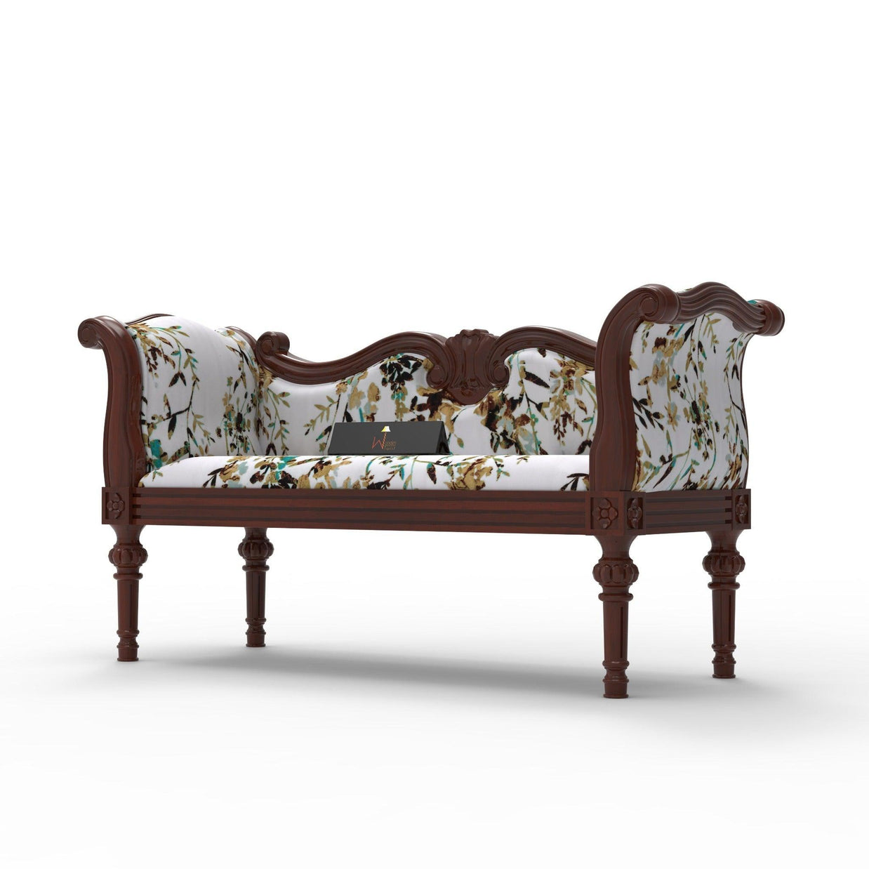 Handicraft Wooden Settee Living Room Couch Sofa (2 Seater) - WoodenTwist